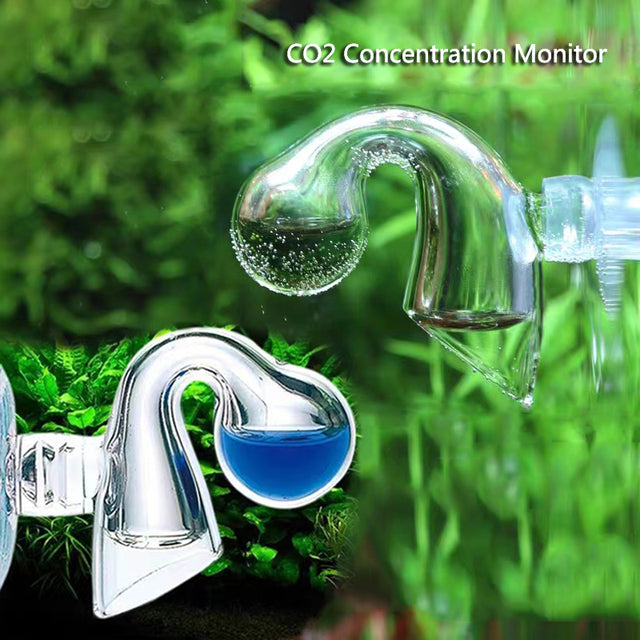 Bubble Flow Aquatics Glass CO2 Indicator