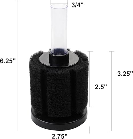 Bubble Flow Aquatics Sponge Filter