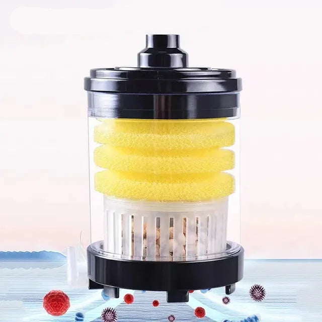 Bubble Flow Aquatics Ribbed Sponge Filter