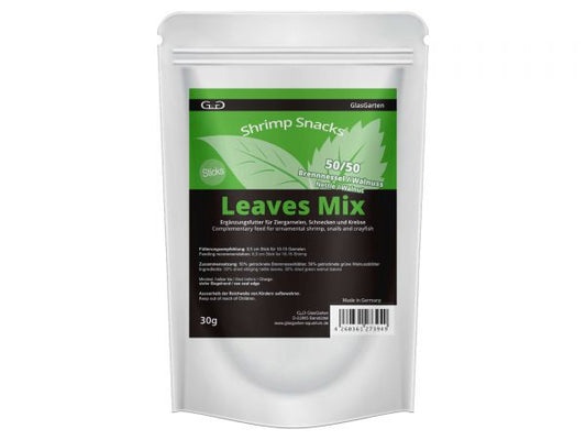 GlasGarten Shrimp Snacks Leaves Mix