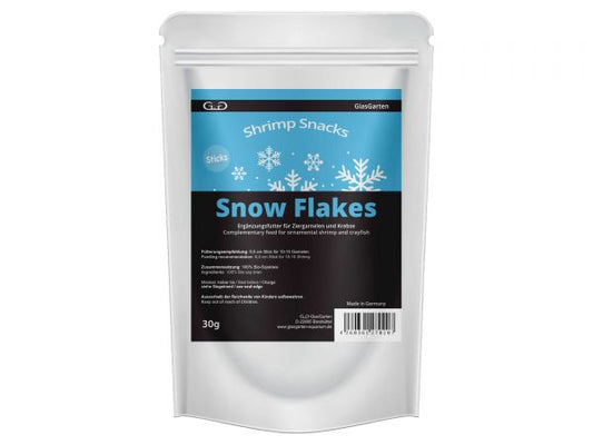 GlasGarten Shrimp Snacks Snow Flakes