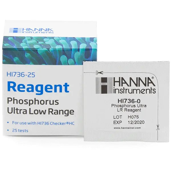 Hanna Phosphorus Ultra Low Range Checker HC Reagents (25 Tests)